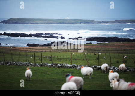 Malin Beg, a Small Farming Community in County Donegal, Ireland Europe Stock Photo