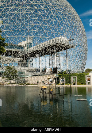 The Biosphere on Ile Sainte Helene, Montreal Quebec Canada Stock Photo