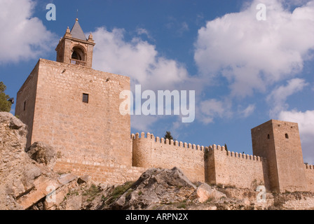 Antequera 13th century Moorish castle, Andalucia, Spain Stock Photo