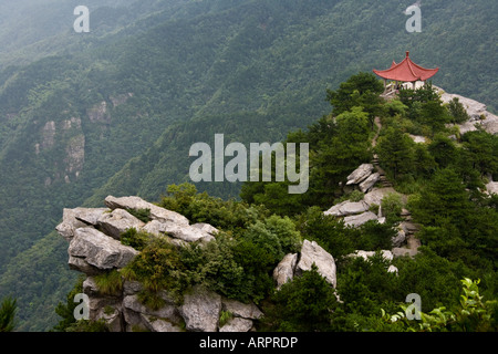 Pagoda on Lushan China Stock Photo