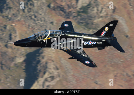 RAF BAe Systems Hawk T.1 cockpit canopy and ejection seat Stock Photo ...