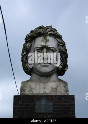 Bust of Sir Joseph Paxton Crystal Palace Park Bromley South London London England Great Britain United Kingdom Europe Stock Photo