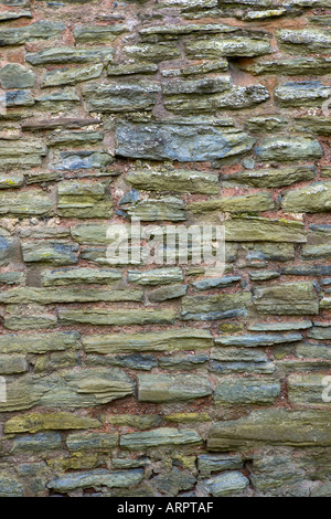 Medieval stone wall Stock Photo - Alamy
