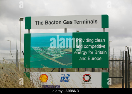 Bacton Gas Terminal on the North Norfolk Coast, UK Stock Photo - Alamy