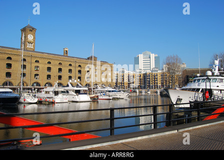 St Katharine Docks, Tower Hamlets, London, England, United Kingdom Stock Photo