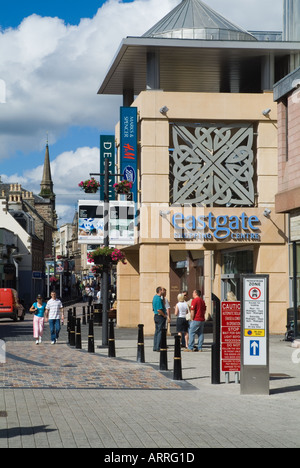 dh Eastgate INVERNESS INVERNESSSHIRE People in High Steet entrance to Eastgate shopping centre mall street