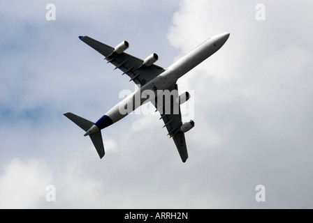 Airbus A340-600 Farnborough Air Show 2006 Stock Photo