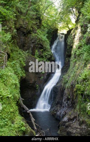 Ess-na-Larach Glenariff waterfall Stock Photo