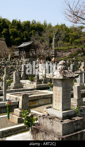 Adashino Nenbutsu-ji Temple, Kyoto, Japan Stock Photo
