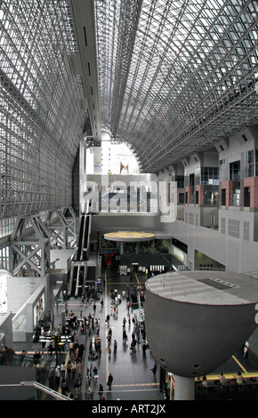 Kyoto JR Train Station, Japan Stock Photo