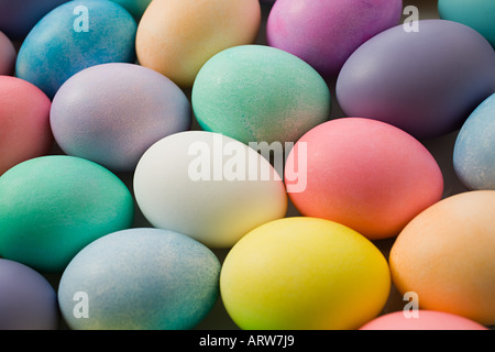 Colourful eggs Stock Photo