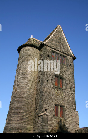 Pigeon Tower in Lever Park at Rivington near Chorley and Bolton in Lancashire. Stock Photo