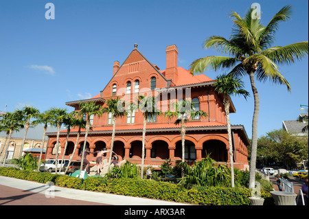 Key West Florida Museum of Art and History Stock Photo