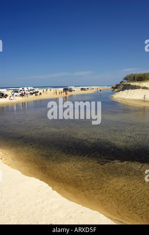 Eli Creek Seventy Five Mile Beach K'gari / Fraser Island Queensland Australia Stock Photo