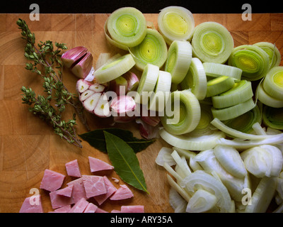Soup Ingredients Stock Photo
