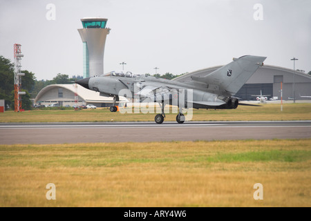 RAF Tornado G4 landing at Farnborough