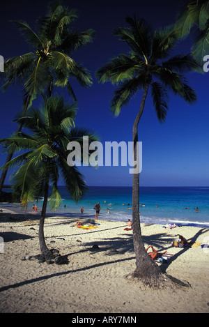 Magic sands beach park, near Kailua Kona Stock Photo