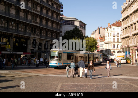 Grenoble Department of Isere the Alps France 2006 Stock Photo