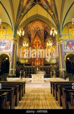 Salt Lake City Utah USA Cathedral Of The Madeleine Stock Photo