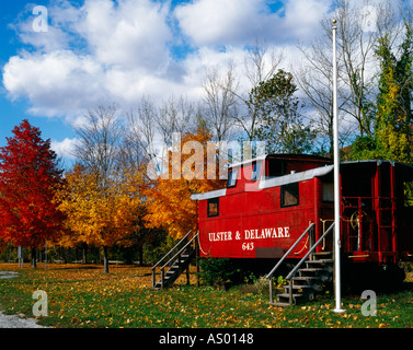 Fall Colors, Catskill Mountains, Ulster County, New York State, North America, USA Stock Photo