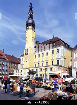 Bautzen, Rathaus, Süd-Ostansicht Stock Photo