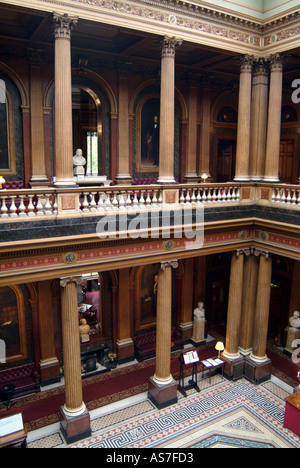 Reform Club interior Pall Mall London England Stock Photo - Alamy