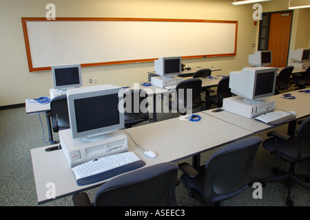 Computer Training Center Stock Photo