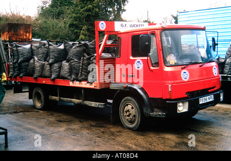 Coal lorry Stock Photo