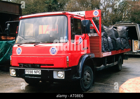 Coal lorry Stock Photo