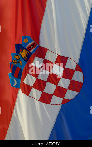 CROATIAN FLAG, CROATIA Stock Photo