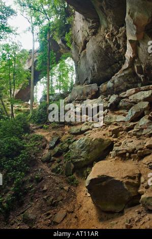 Gray s Arch Red River Gorge Geological Area Kentucky Stock Photo