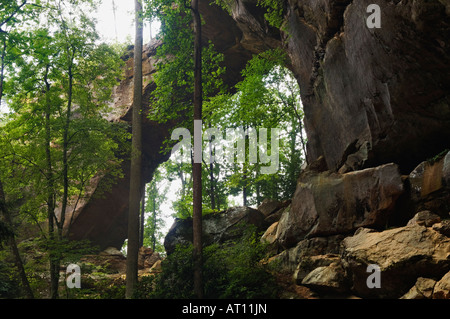 Gray's Arch Red River Gorge Geological Area Kentucky Stock Photo