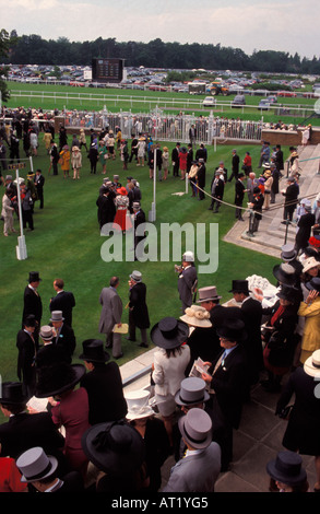 England, Berkshire, Ascot, Royal Ascot horse racing. Stock Photo