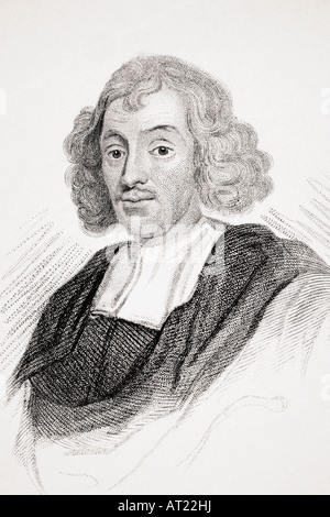 John Ray, also spelled Wray, 1627 - 1705 Leading 17th century English naturalist and botanist. Stock Photo