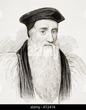 Thomas Cranmer, 1489 - 1556. First Protestant archbishop of Canterbury. Stock Photo