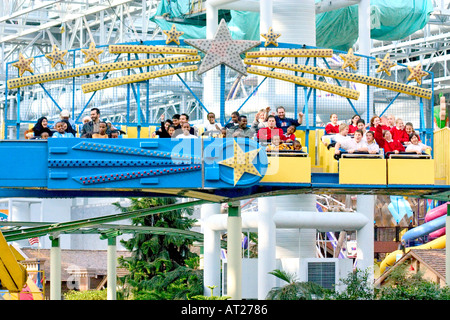 Screaming Yellow Eagle at Camp Snoopy The Mall of America. Bloomington Minnesota MN USA Stock Photo