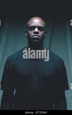 A portrait of a black man Stock Photo