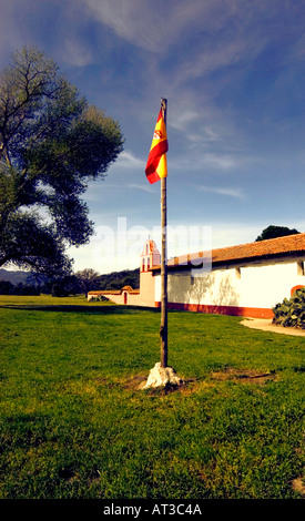 La Purisima Spanish Mission located near Lompoc California Stock Photo