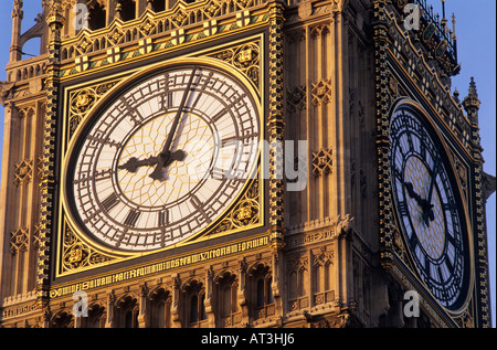 Big Ben Houses of Parliament London England UK Stock Photo