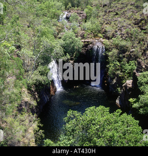 geography / travel, Australia, Northern Territories, Wangi case, waterfalls, nature, lake, rock Stock Photo