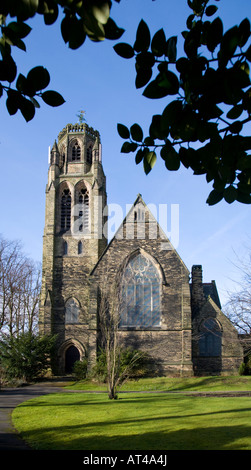 St Paul's church. Heaton Moor, Stockport, Greater Manchester, United Kingdom. Stock Photo