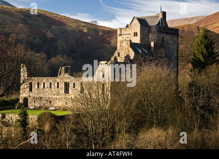 Castle Campbell once known as Castle Gloom Dollar Glen Clackmannanshire Scotland Stock Photo