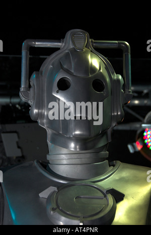 Cyberman at the Dr Who exhibition at Lands End Cornwall Stock Photo