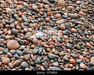 Pebbles on beach Stock Photo
