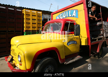 Aquila beer is one of Colombians leading beer companies Stock Photo