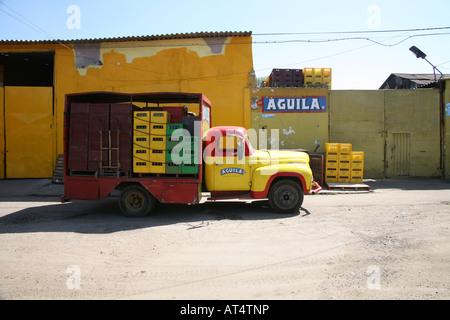 Aquila beer is one of Colombians leading beer companies Stock Photo