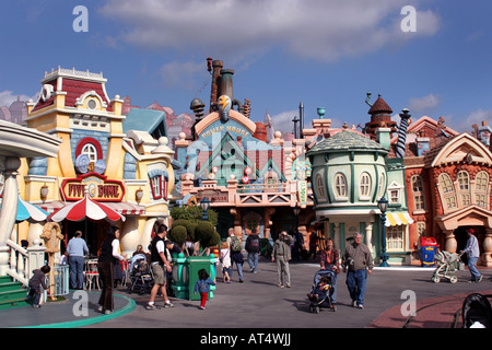 Mickey's Toontown at Disneyland California Stock Photo