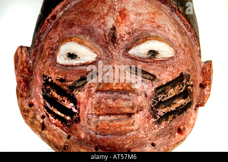 Yoruba Gelede Mask Nigeria African Africa Yoruba Mask ritual magic mystery Stock Photo