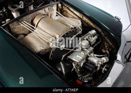 1961 Rover T4 gas turbine car engine Stock Photo