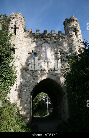 reigate castle Stock Photo